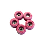 Dirty Fingerboards- ILL PILLS -Urethane Street- Pink Marble swirl