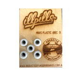 Dirty Fingerboards - Ill Pills Plastic Minis - White