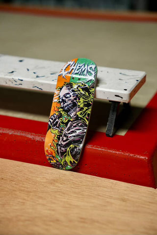 Chems-  Lime Fire Grim- Orange/Green Split