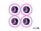 Cartwheels - V4R- Black Classic- Purple