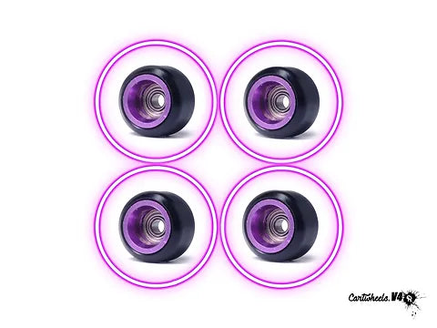 Cartwheels - V4R- Black Super- Purple