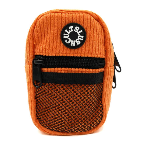 Slushcult- Mini side bag- Orange Corduroy