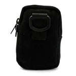 Slushcult- Mini side bag- Black Corduroy