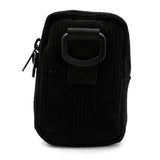Slushcult- Mini side bag- Black Corduroy