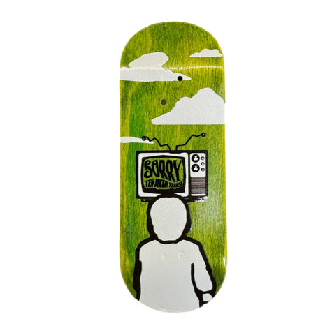 Sorry For Fingerboarding - 10 buckin years- Green