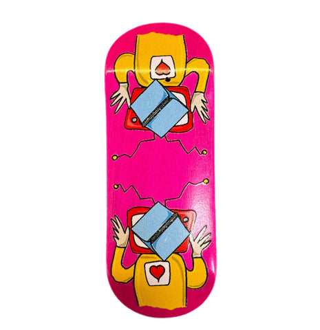 Sorry For Fingerboarding - Spine Pro TV man- Pink
