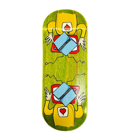 Sorry For Fingerboarding - Spine Pro TV man- Green