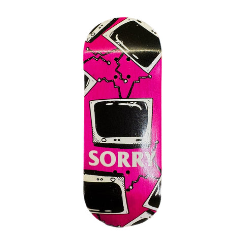 Sorry For Fingerboarding - TV kills -Pink