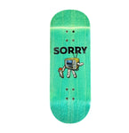 Sorry For Fingerboarding - Ceaflip collab TV dude-Teal
