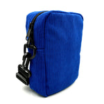 SLUSHCULT- Anywhere side bag - Royal Blue Corduroy