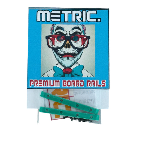 METRIC- Board Rails -Green