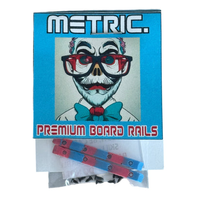METRIC- Board Rails - Blue/Pink