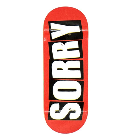 Sorry For Fingerboarding - Faker