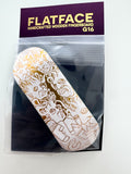 FLATFACE FB- G16 33.6mm Special Hand Numbered Zeph White/gold Metallic