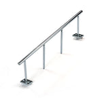 Black River - Stairset silver round Rail