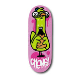 Chems-  " Green Berd" Pink Background