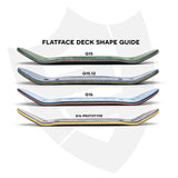 FLATFACE FINGERBOARDS- Lacewood G16 33.6MM
