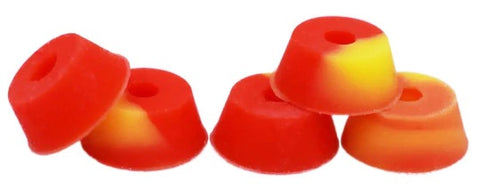 TEAK TUNING - Bubble Bushings Pro Duro Series Red and Yellow Swirl