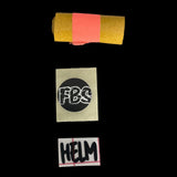 Helm Club  -SNAKES w/ LOGO CLUB TEAL