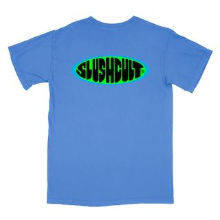 SLUSHCULT- Forever Logo T-Shirt- Blue Fade